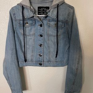 Denim crop Jacket
